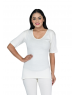 Women Inner Vest Woolblend HS Thermal Cream